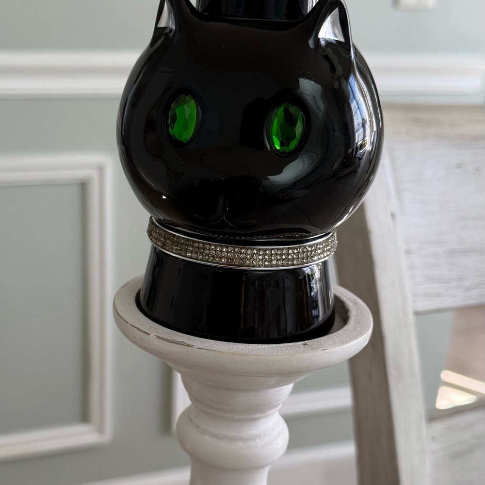 Bath & Body Works Halloween Cat Soap Dispenser - Black and Green NWT - Picture 5 of 8